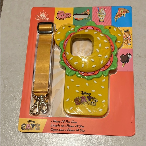 Disney Eats Collection Burger iPhone 14 Pro Case - Picture 1 of 5
